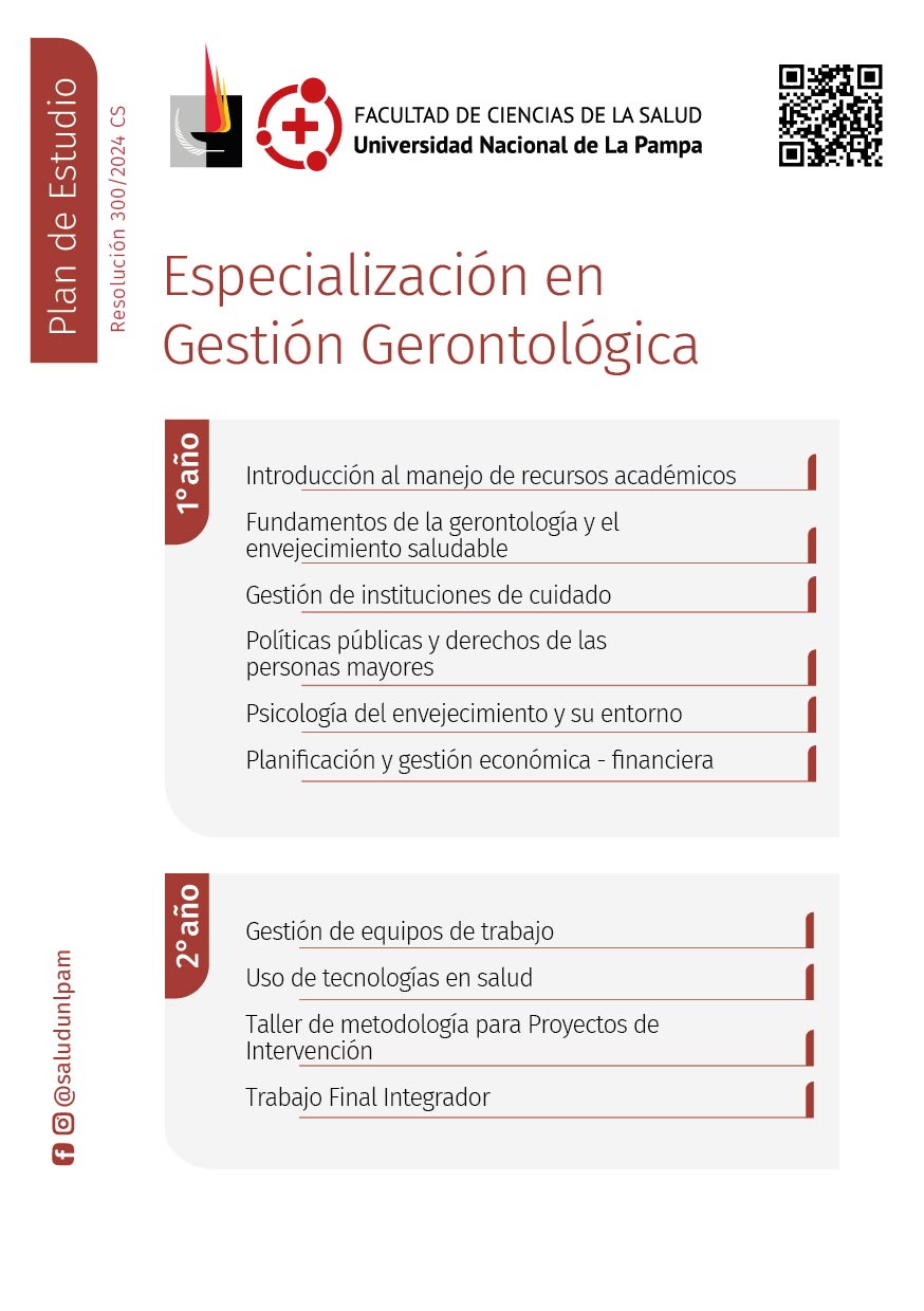 Especializacion en Gestion Gerontologica 55a3d